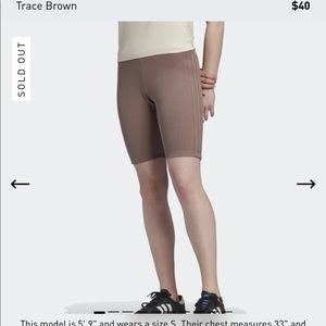 Adidas Bike Shorts Size S